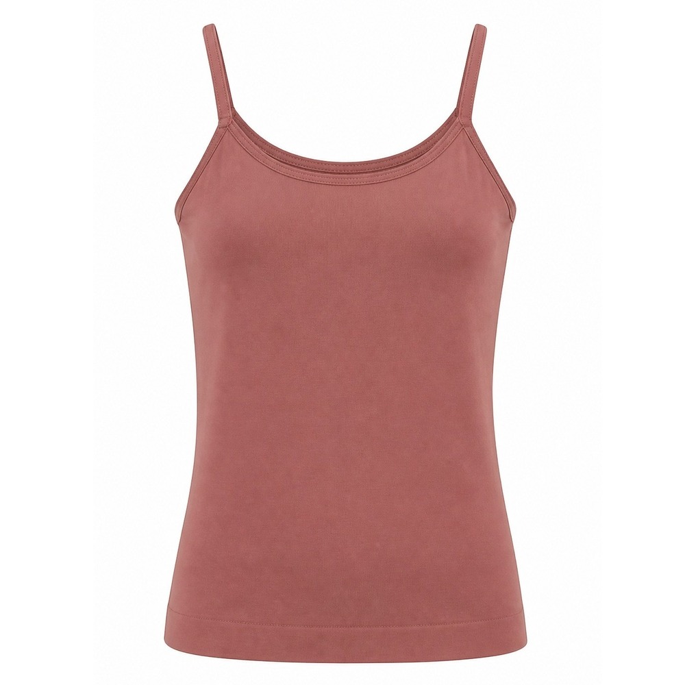 Shapermint Scoop Neck Camisole XL Rose Pink Layering Seamless Compression